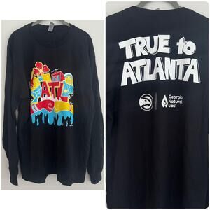 Long Sleeve Atlanta ATL Graffiti Shirt